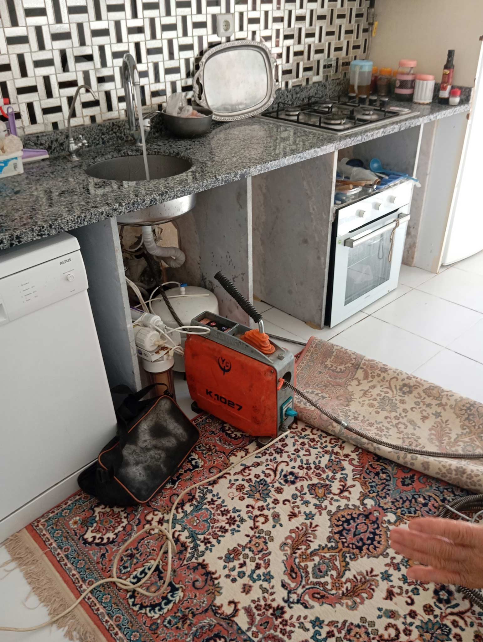 Mutfak Tıkanık Açma